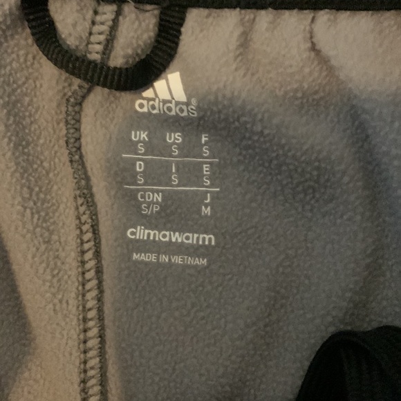 Adidas fleece shorts with zipper pockets. - Picture 2 of 6